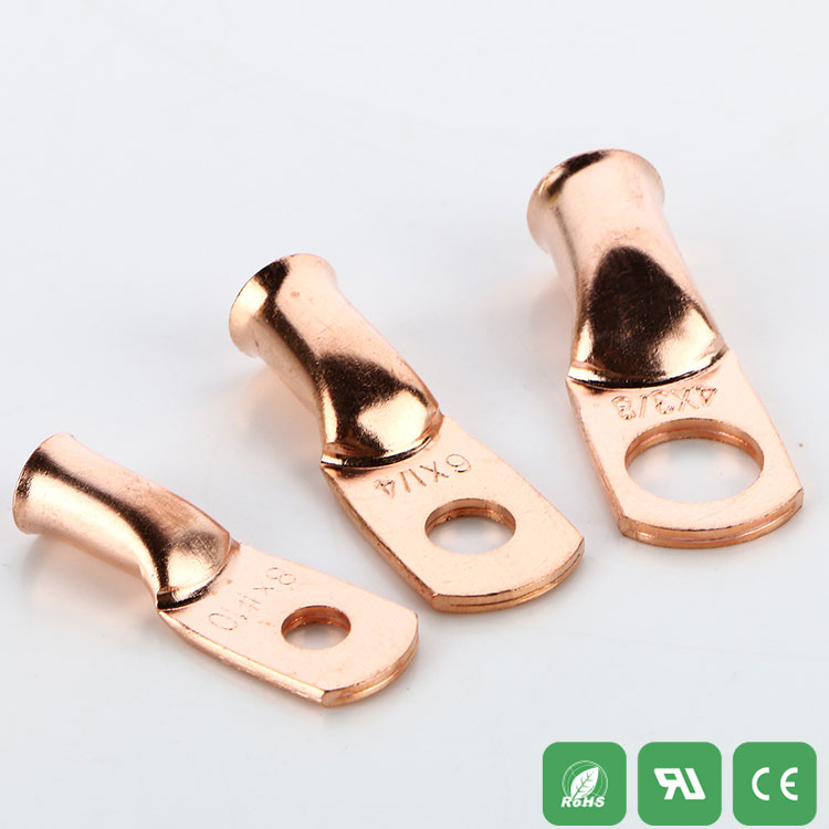Terminal de tubo de cobre AWG